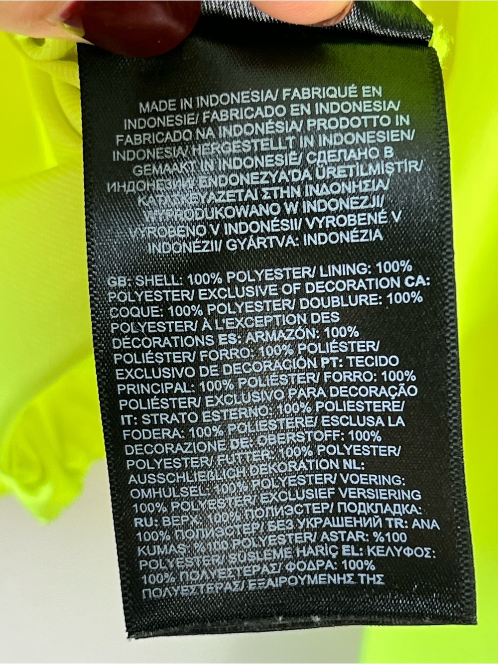 The North Face Men's Flyweight Hoodie 2.0 Windbreaker Windwall Jacket Yellow XL - Picture 13 of 16